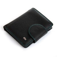 Женский кожаный кошелек Rainbow DR. BOND WRS-415-1 black