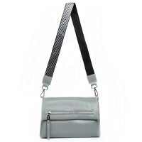 Женская кожаная сумка ALEX RAI 8159 l.grey