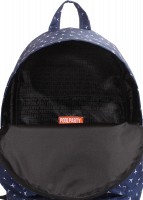Женский текстильный рюкзак POOLPARTY backpack-planes-darkblue