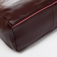 Женская кожаная сумка ALEX RAI 6504 wine red