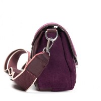 Женская замшевая сумка ALEX RAI 93055 bordo