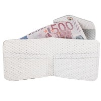 Женский кожаный кошелек ETERNO AN-K120-white