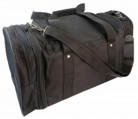 Сумка дорожная с расширением 40 л Wallaby 365-2 черная