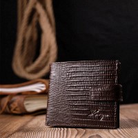 Мужской кошелёк из кожи KARYA 21036