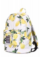 Женский текстильный рюкзак POOLPARTY backpack-lemons