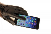 Женские кожаные сенсорные перчатки Shust Gloves 707
