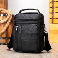 Мужская кожаная сумка через плечо Vintage 20347 