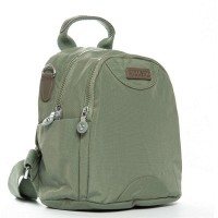 Женский тканевый рюкзак Jielshi MZ-917 d.green