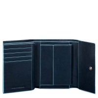 Кожаный кошелек Piquadro Blue Square (B2) PD4145B2R_BLU2