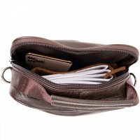 Мужская кожаная сумка через плечо Vintage 20394