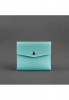 Кожаный женский кошелек BlankNote 2.1 бирюзовый BN-W-2-1-TIFFANY