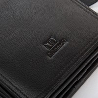 Мужская кожаная сумка через плечо BRETTON 407-5M black