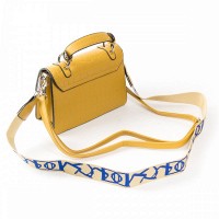 Женский клатч из кожезаменителя FASHION 01-06 17057 yellow