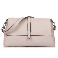 Женская кожаная сумка ALEX RAI 99104 beige