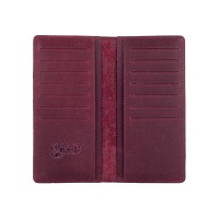 Кожаный бумажник Hi Art Let's Go Travel WP-02-S19-1621-T007