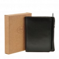 Мужское кожаное портмоне BlankNote 2.0 Уголь