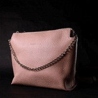 Женская кожаная сумка ручной работы через плечо GRANDE PELLE  11695 