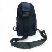 Мужская тканевая сумка-слинг Lanpad 3072 blue