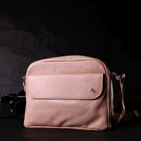 Женская кожаная сумка ручной работы через плечо GRANDE PELLE  11694 