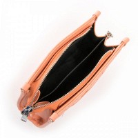 Женский клатч из кожезаменителя FASHION 01-06 7116 orange