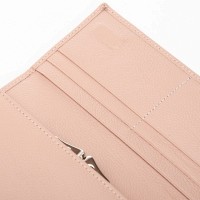 Женский кожаный кошелек Bright DR. BOND W46-2 pink purple