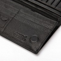 Мужской кожаный кошелек BE BRETTON 162-47 black