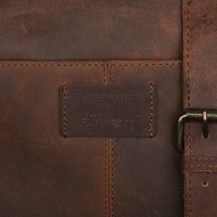 Мужская кожаная сумка Ashwood Paddy Tan