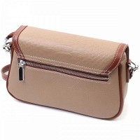 Молодежная женская кожаная сумка через плечо Vintage 22620 