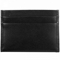 Мужской кожаный кошелек и картхолдер набор Smith & Canova 28652 (Black)