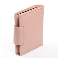 Женский кожаный кошелек Bright DR. BOND WS-36 pink