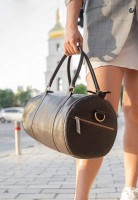 Мужская  кожаная сумка Harper темно-коричневая краст BN-BAG-14-CHOKO