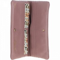 Женский кожаный кошелек Ashwood J56 WOOD ROSE с RFID защитой
