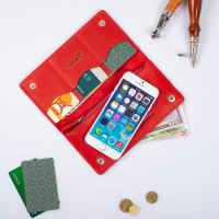 Кожаное портмоне Hi Art Mehendi Classic WP-05-S18-1440-T006