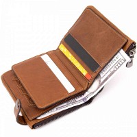 Мужской кожаный кошелек Vintage 20423 