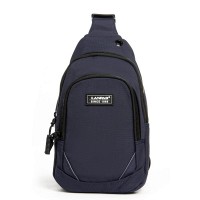 Мужская тканевая сумка-слинг Lanpad 8805 blue мал