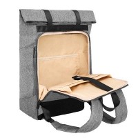 Мужской рюкзак для ноутбука 15.6” BAGSMART серый (BM0140006A008)