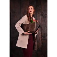 Женская сумка BlankNote «Круассан» Орех