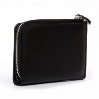 Женский кожаный кошелек Classik  DR. BOND WN-23-20 black