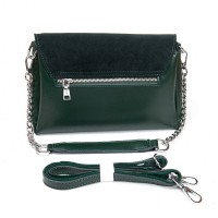 Женская замшевая сумка ALEX RAI 9717-220 green