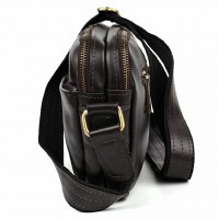 Мужская кожаная сумка через плечо TARWA GC-0745-3md