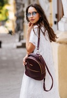 Женская сумка-рюкзак BlankNote «Kylie» марсала bn-bag-22-marsala