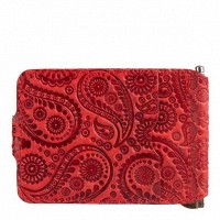 Зажим для купюр Hi Art «Buta Art» MC-01 Shabby Red Berry