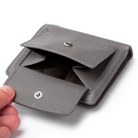 Женский кожаный кошелек Bright DR. BOND WS-415-1 gray