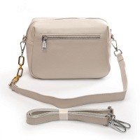 Женская кожаная сумка ALEX RAI 2044-9 l.beige