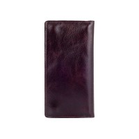 Кожаный бумажник Hi Art WP-05 Crystal Brown Silk