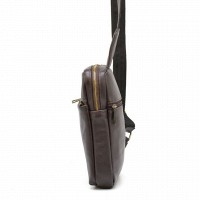 Мужская кожаная сумка-слинг TARWA GC-0205-3md