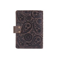 Обложка для паспорта из кожи Hi Art «Buta Art» PB-02/1 Shabby Gavana Brown