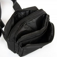 Мужская сумка на пояс Lanpad A63749 black