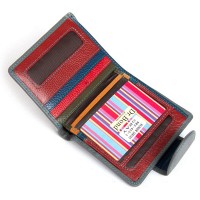 Женский кожаный кошелек Rainbow DR. BOND WRS-415-1 gray