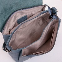 Женская кожаная сумка ALEX RAI 99105 l.blue